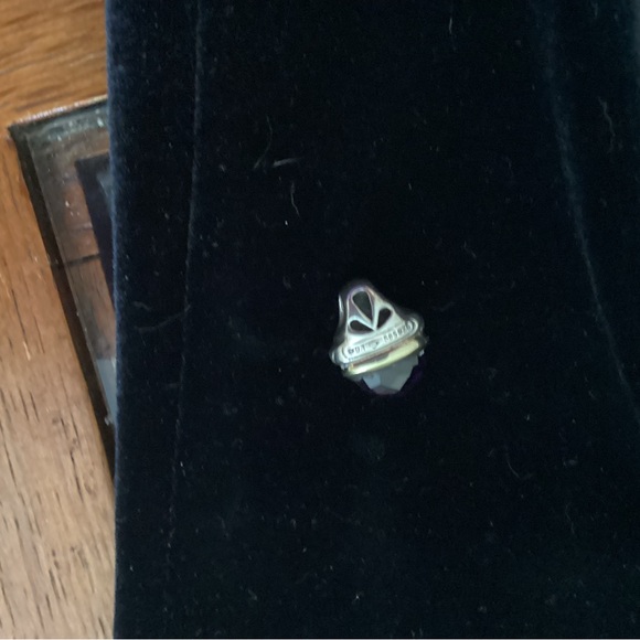 David Yurman sterling chain with amethyst - Picture 5 of 5